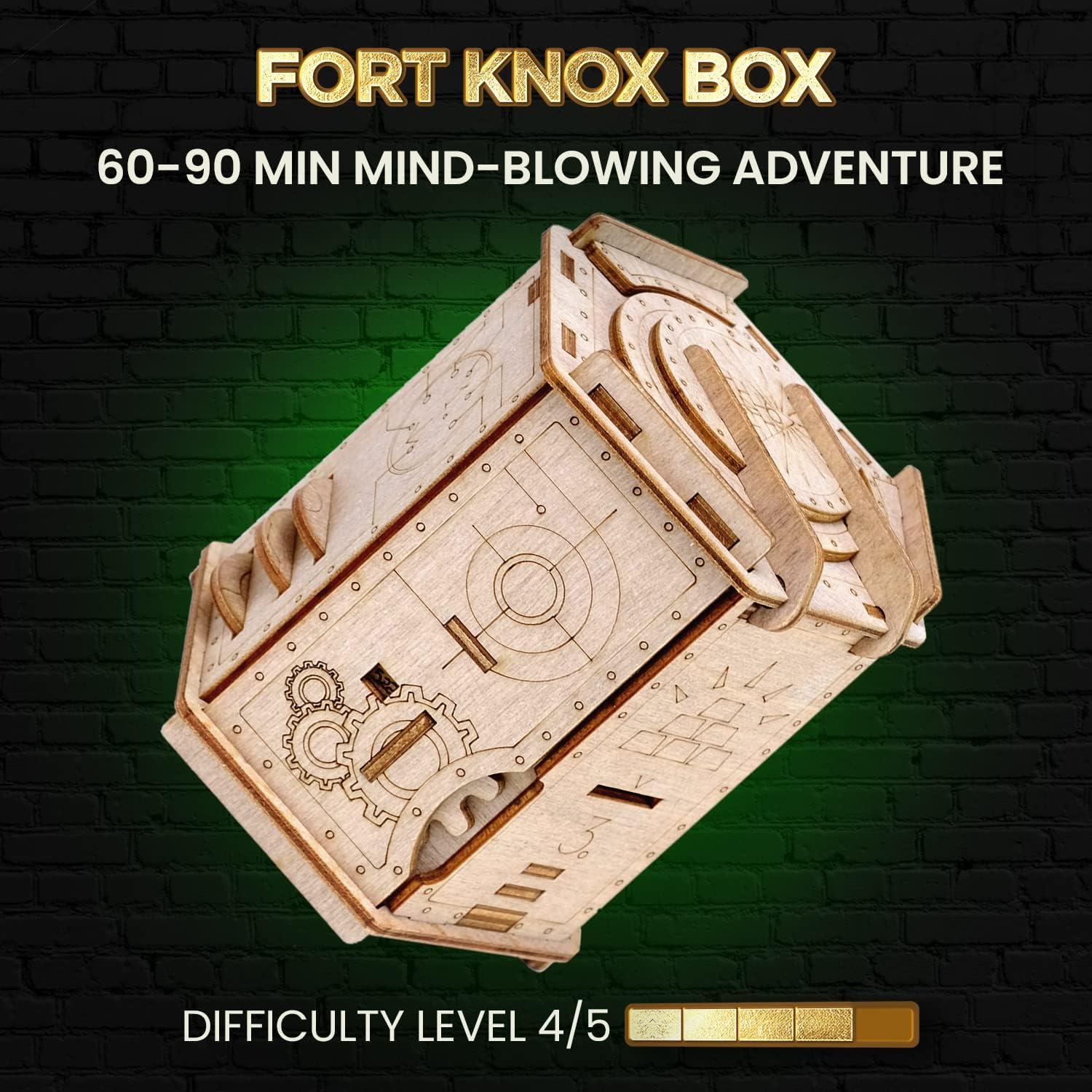 ESC WELT Puzzle Boxes Set - Escape Room in a Box - Brain Teaser Puzzles for Adults & Kids - Puzzle Box with Hidden Compartment - Puzzle Games - Cash Money Puzzle Box - Wooden Puzzle Boxes for Adults : Toys & Games