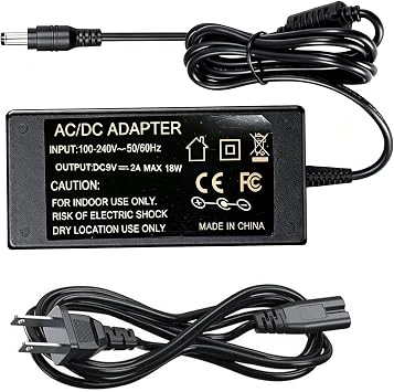 9V Electronic Keyboard Power Adapter | Fit for Roland PSB-120 PSB-1U ACB-120 ACF-120 ACK-120 ACI-120 VG-99 GT-10 SPD-SX AX-09 FA-06 SP-404 Power Cord Replacement