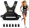 HAPBEAR Adjustable Weighted Vest for Men & Women, 2-15kg (4-32lbs) with Removable Weights, Breathable Fitness Vest for Running, Walking, Muscle Building, HIIT & Strength Training