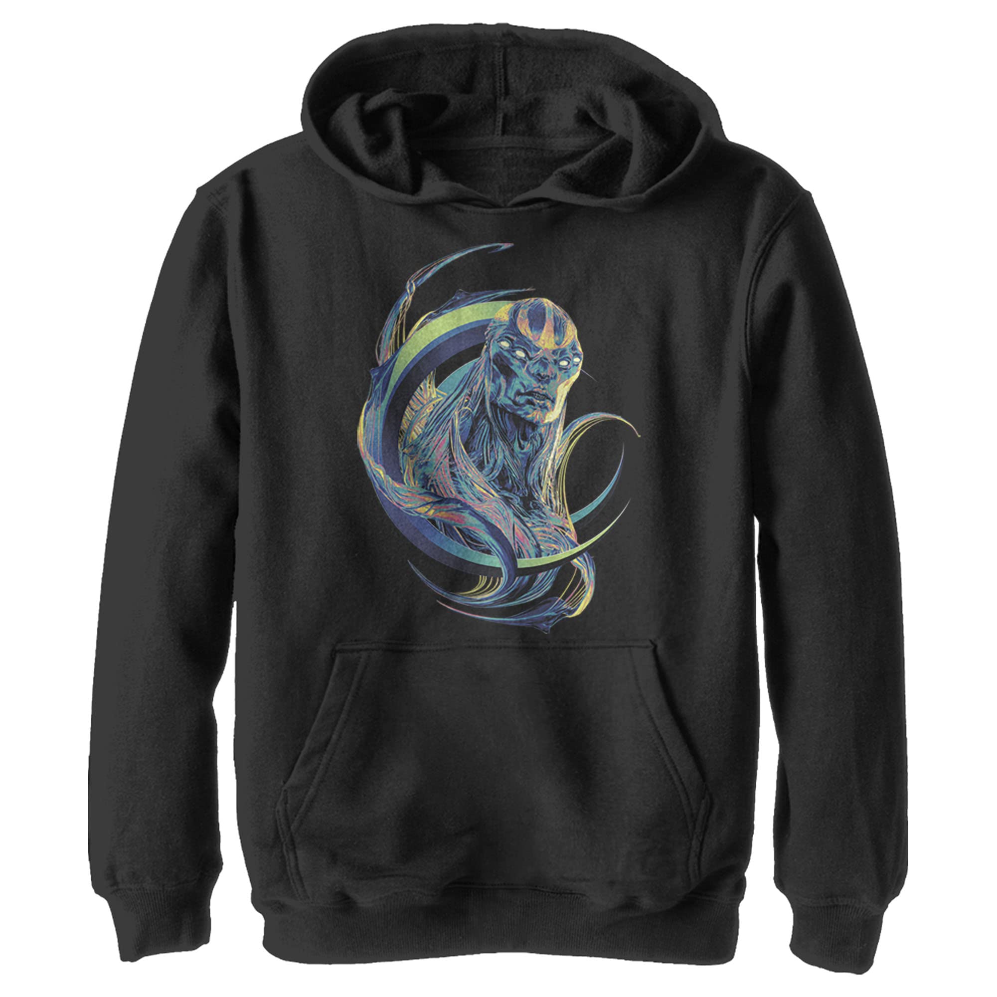 Marvel Bluza z kapturem, chłopięca Kro Colours, czarny, XL, czarny, XL, Czarny, XL