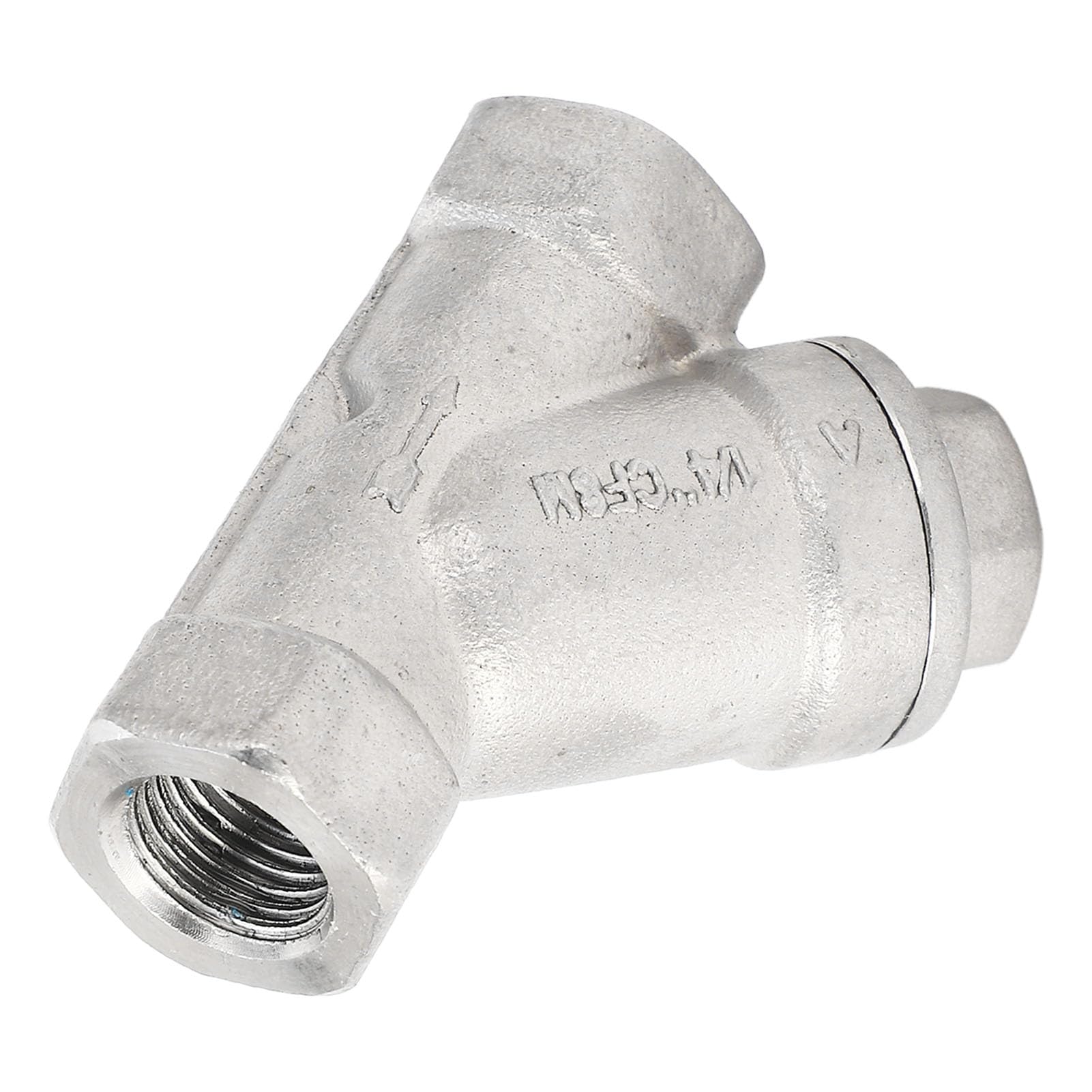 Filtro En Y 1/4 Pulg. DN8 Malla De Doble Capa De Acero Inoxidable para Agua Aceite Gas