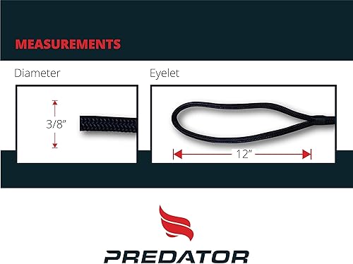 Miniatura 3 de NZ Hi-Performance Dock Lines - Juego de bolsas | Línea de muelle de nailon trenzado doble de 3/8 pulgadas x 15 pies con ojal de 12 pulgadas |