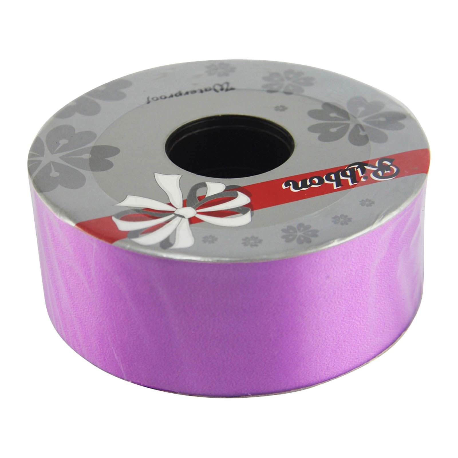 100 Yard Rolls of 50mm Poly Ribbon! Florist Polypropylene PP Plastic[Lavender] — image 1