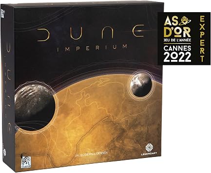 Lucky Duck Game - Dune Imperium | French Version | Board Game | Board Game | Ages 14+ | 1-4 Players | 60-120 Minutes