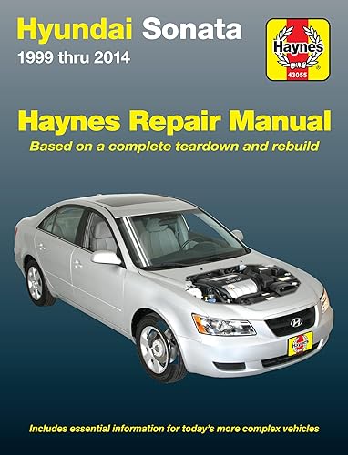 Haynes Manuals N. America, Inc. Hyundai Sonata 1999 thru 2014 Haynes Repair Manual (Automotive Repair Manual)