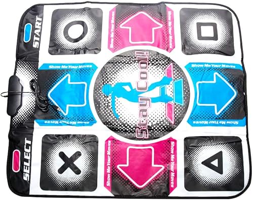 Miniatura 2 de Tapete de baile Dance Revolution Dance Pad con controlador de CD tapete de baile USB de PC tapete de baile de paso de baile manta compatible con