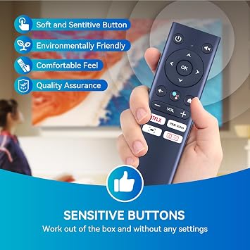 PZL New Voice Replacement Remote Control for ETOE E2 Pro & D2 Pro & E3 Pro, for Kodak FLIK HD9, for CiBest G1 Projector