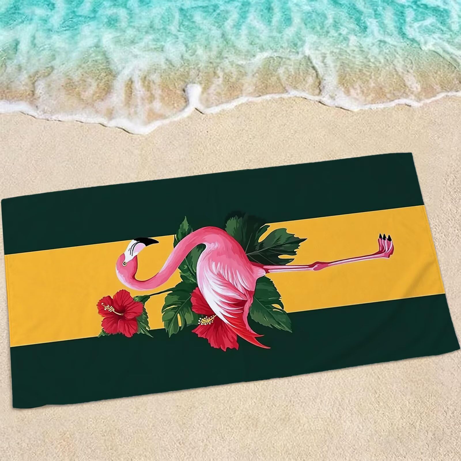 Serviette de piscine anti-sable et légère pour un séchage rapide