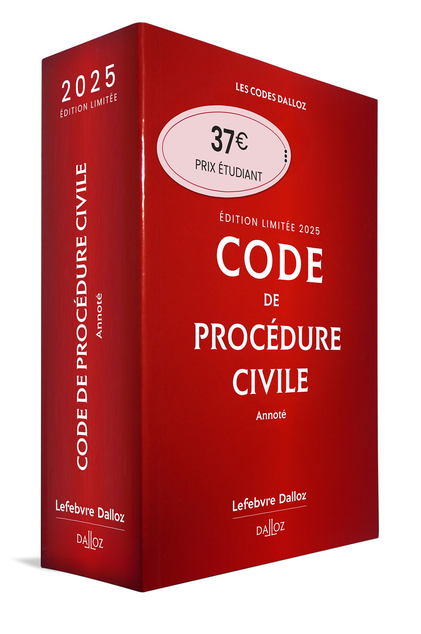 Code de procédure civile 2025 annoté. Édition limitée. 116e éd.
