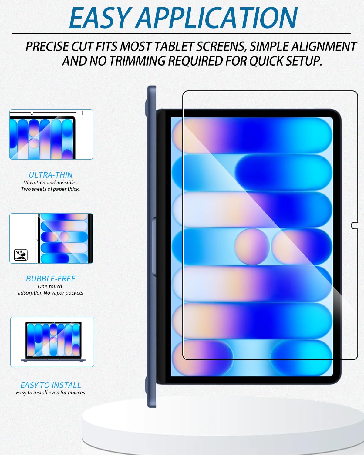 Film de protection d'écran pour MacBook Neo 13 pouces 2026, PET antireflet HD