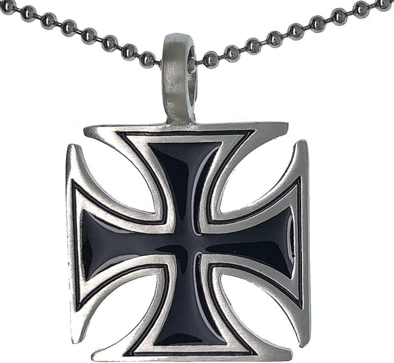 iron cross necklace