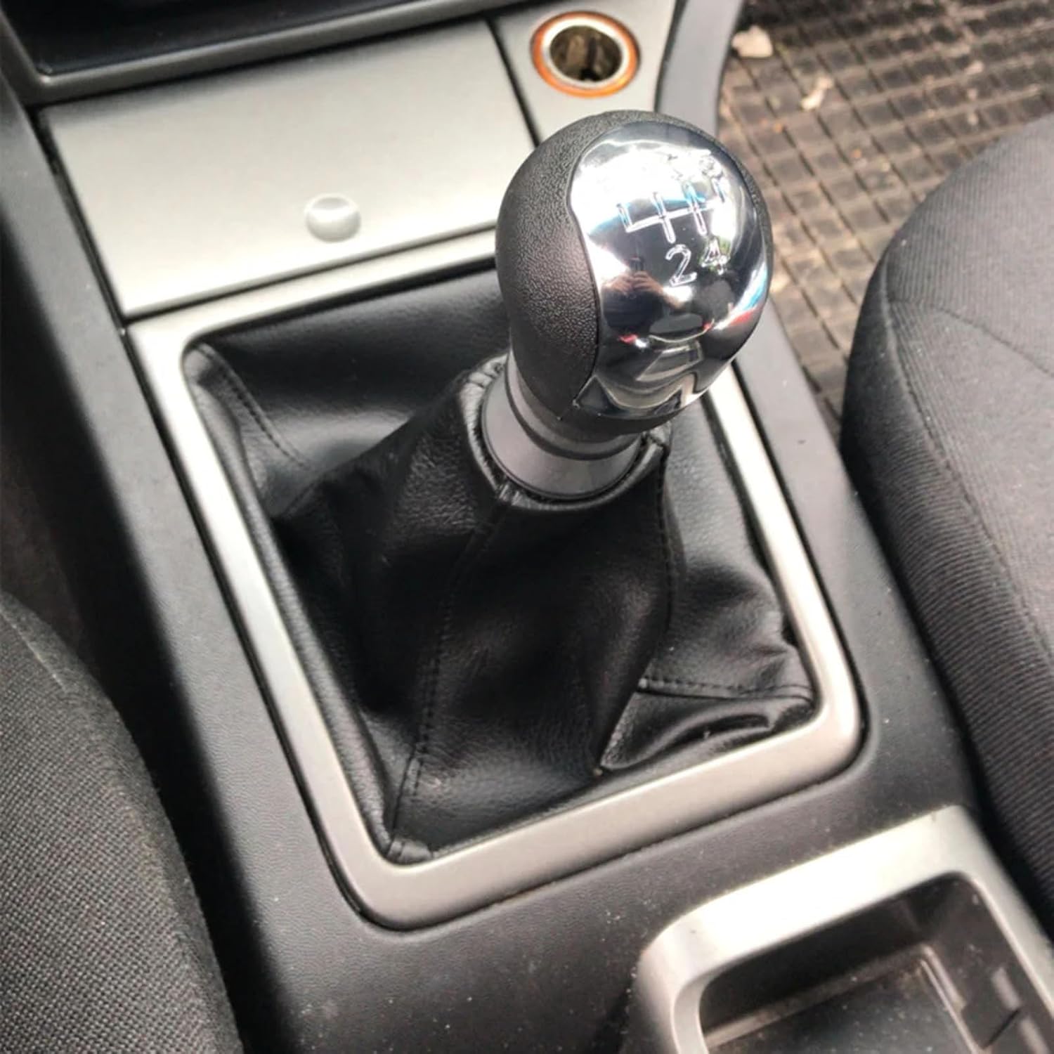 Oulesh Shift Boot for Opel Vectra C 2002-2005, Manual Car Gear Shift Gaiter Boot Cover Collar Case