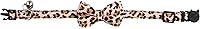 Vista 4 de Collar de gato rosa con pajarita de campana de seguridad Breakaway Kitten Pet 7-11in Dot Floral Leopard Food Leopard-Pink