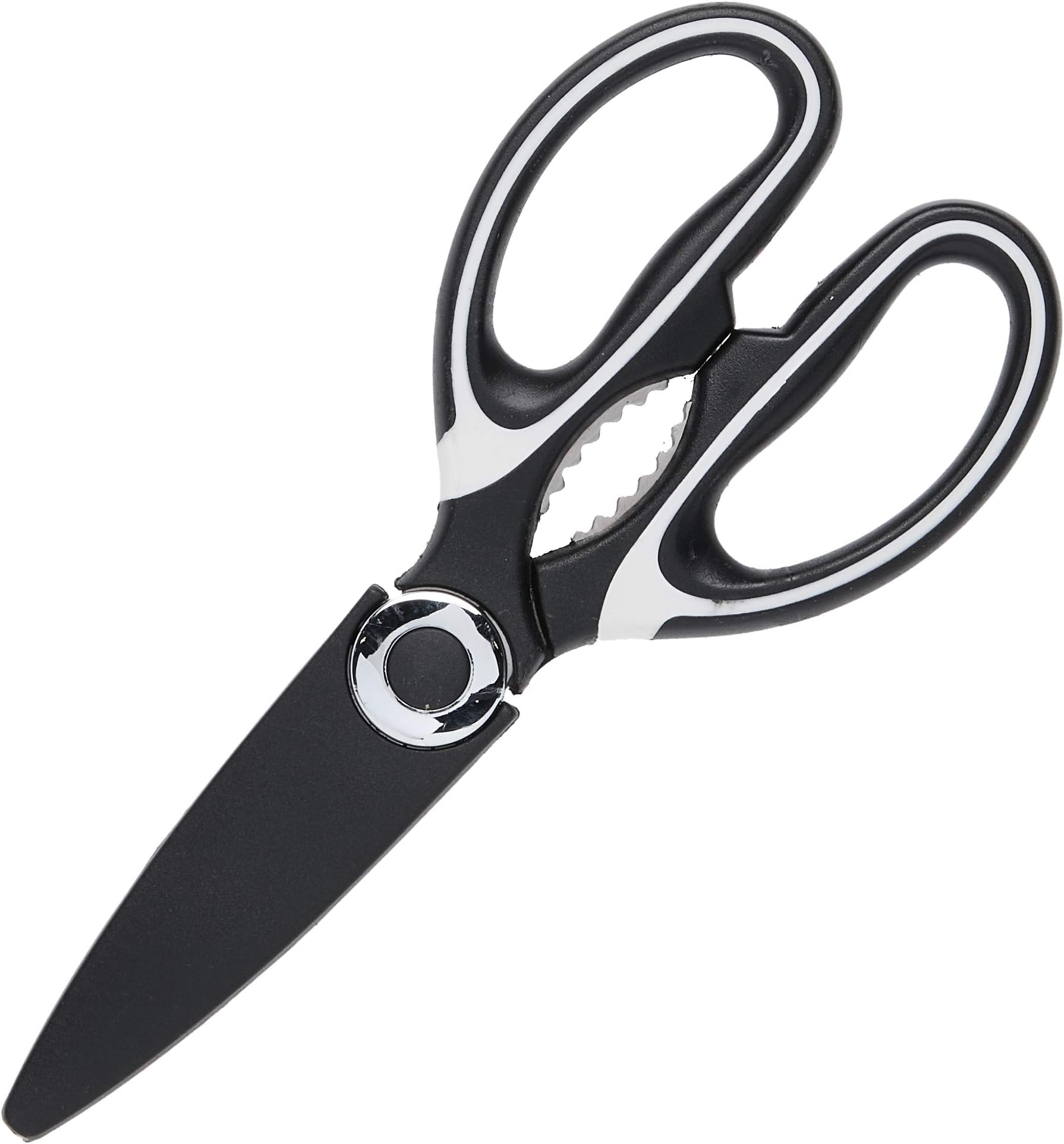 Kitchen Scissors, Heavy Duty, Stainless Steel Sharp Multi-Function Kitchen Shears for Meat, Chicken, Poultry, Vegetables, Herbs, Bottle Opener, Fish Scale Scraper