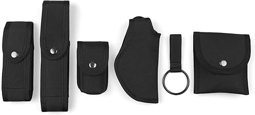 Miniatura 6 de Lixada Duty Belt Modular Equipment System Security Utility Duty Belt with Components Pouches Bags Holster Gear for Law Enforcement Guard Security