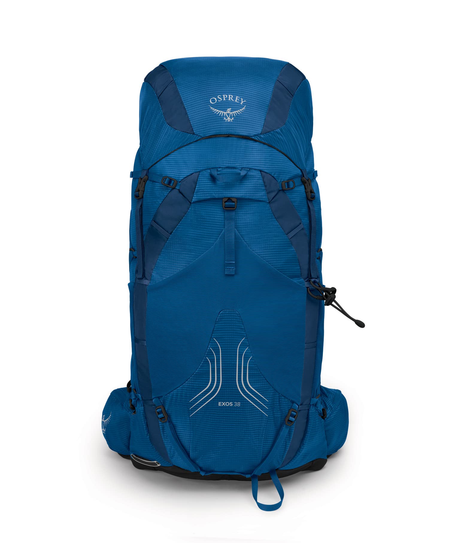 Osprey Exos 38L Men's Ultralight Backpacking Backpack, Blue Ribbon, L/XL