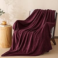 Vista 32 de PHF - Cobija de vellón ultrasuave Queen, sin desprendimiento, sin bolitas, acogedora cobija ligera de 8.85 oz/yd² para cama, sofá, silla, para todas