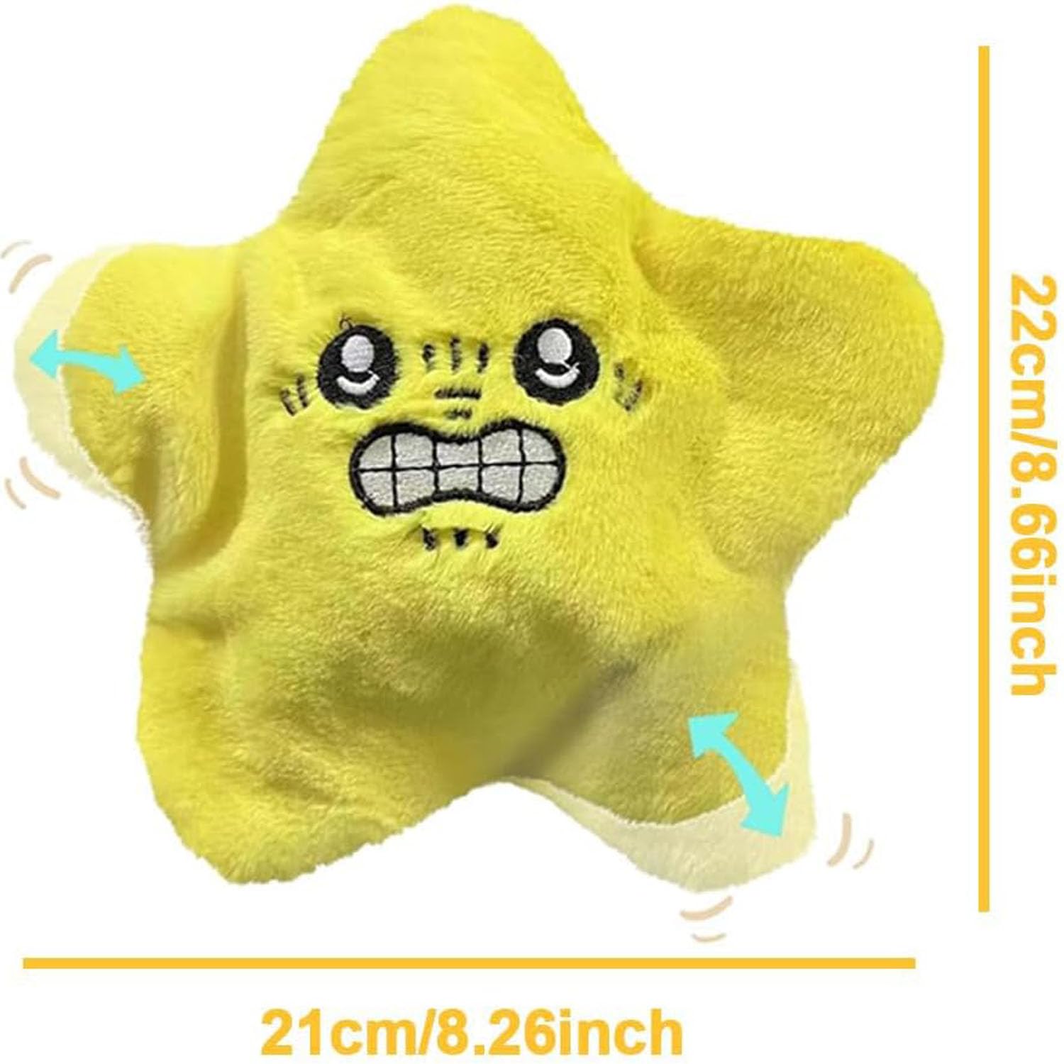Amazon.co.jp: FAGOBYX アングリースターぬいぐるみ 動くヒトデ