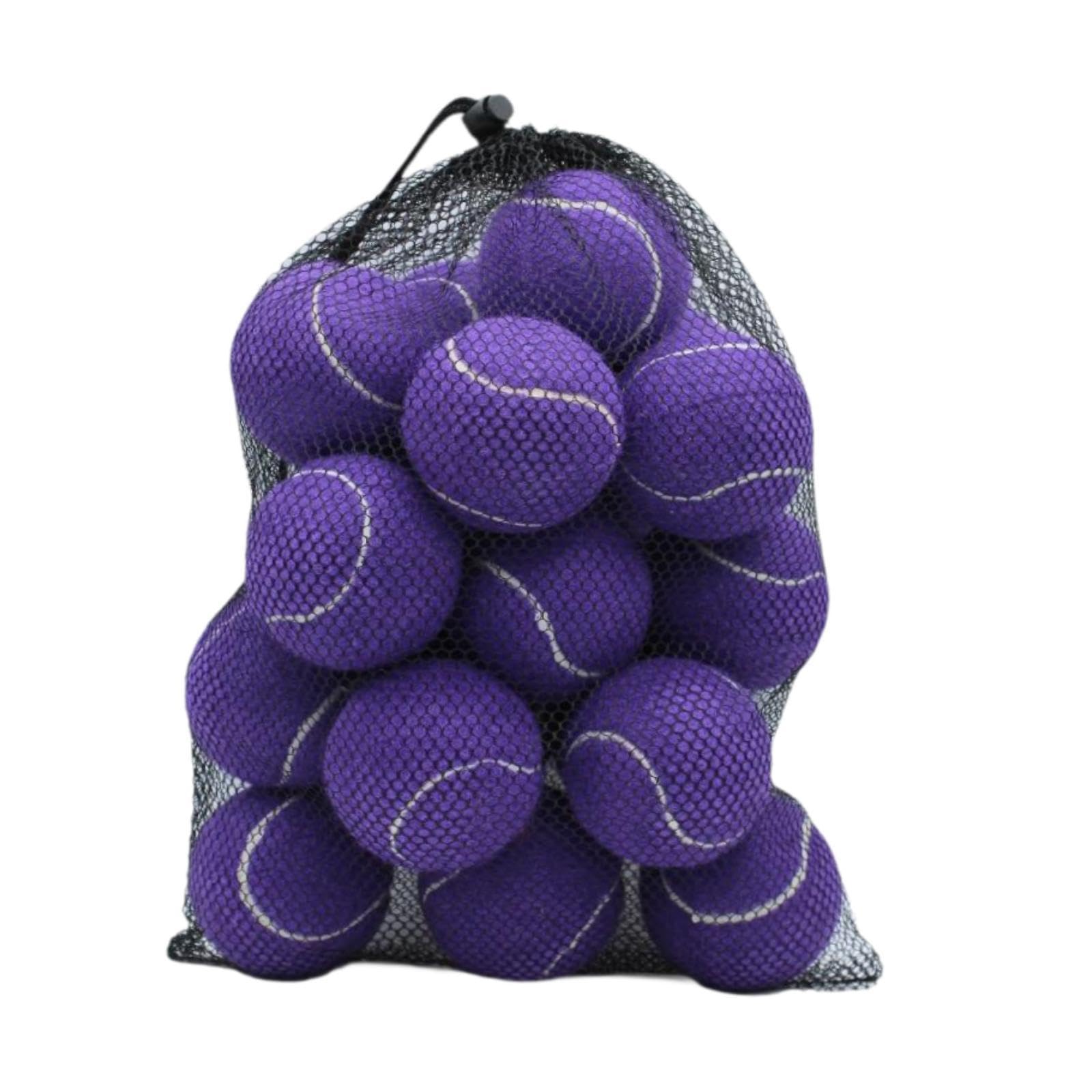 20 Tennisbälle, Trainingsbälle, 64 Mm Durchmesser, Elastische Bälle, Verschleißfest, für Tennisbegeisterte