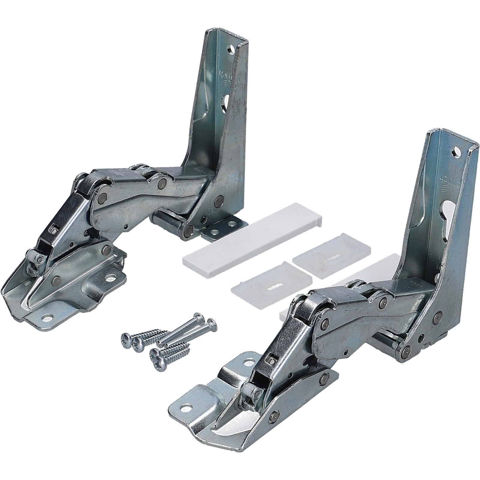 LUTH Premium Profi Parts Türscharnier Scharnier Set oben + unten kompatibel mit Bauknecht Whirlpool 481231018626 488000636779 Indesit C00636779 für Kühlschrank Gefrierschrank