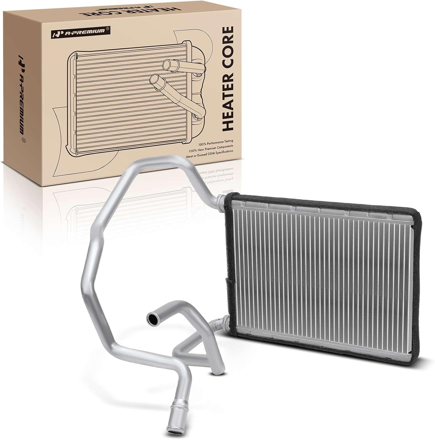 A-Premium HVAC Heater Core Compatible with Honda Pilot 2009-2015, Ridgeline 2006-2008, 3.5L, Front Side