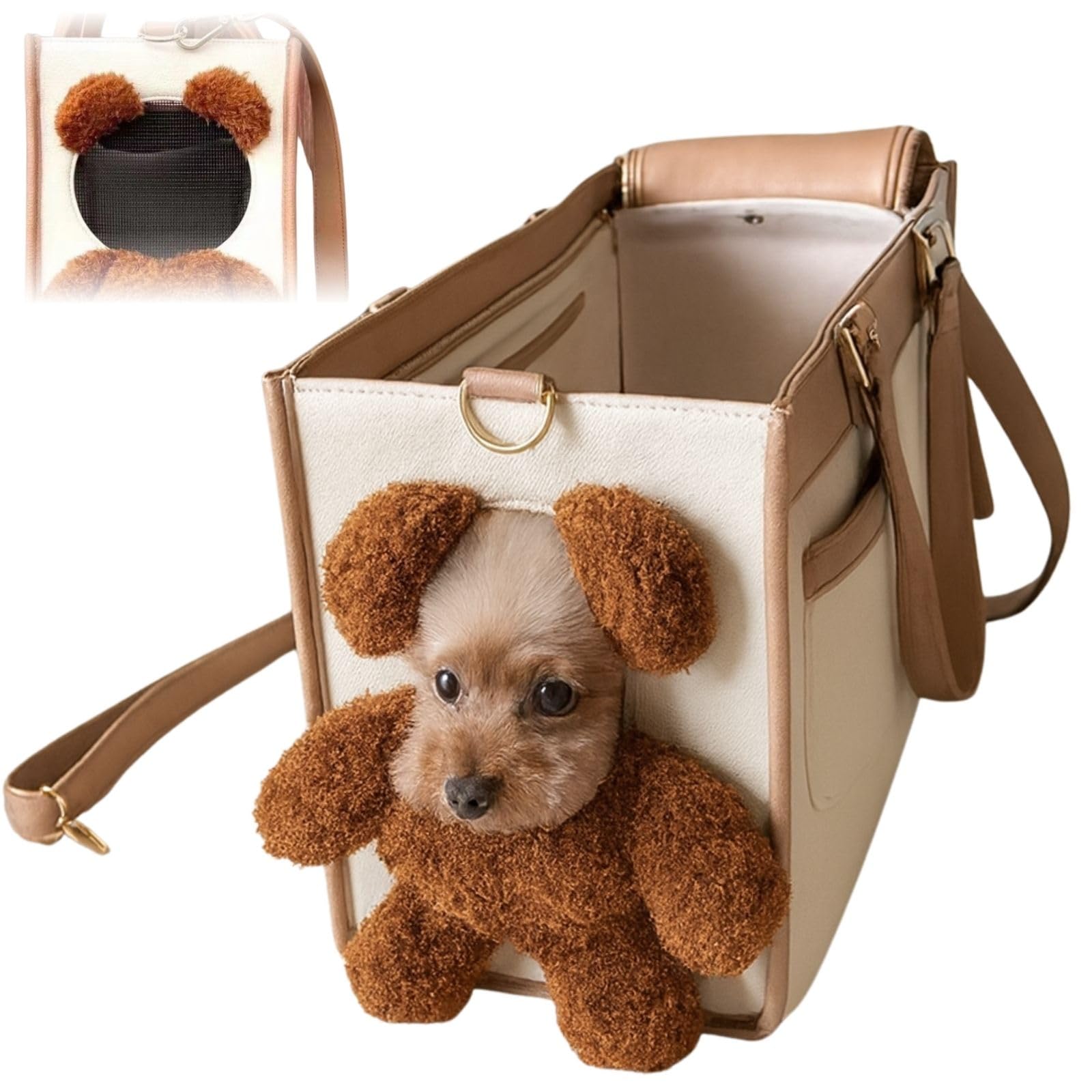 Amazon.co.jp: 顔出し キャリー バッグ 小型犬 ペット 用 お出かけ