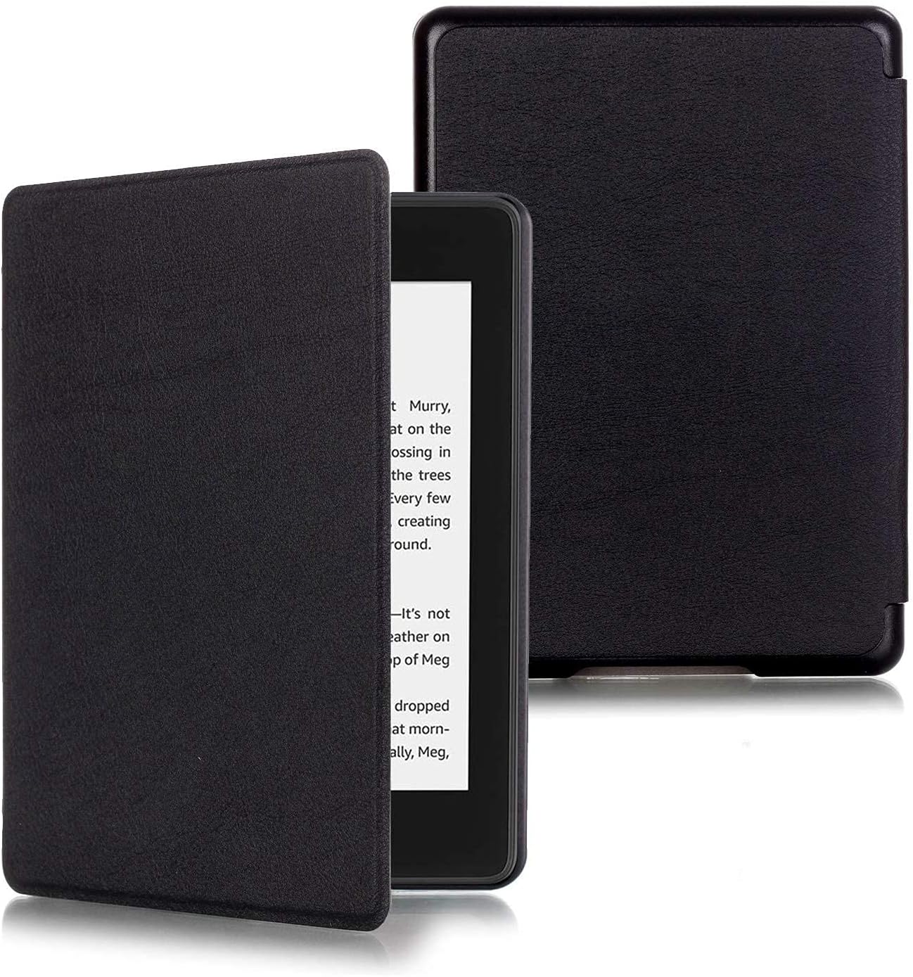 ProElite Slim Smart Flip case Cover for Amazon Kindle 6" 300 ppi 11th Gen/12th Gen 2022/2024, Black