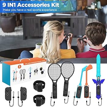 全競技のアクセサリ付！　Nintendo Switch Sports Amazon.com: Nintendo Switch Sports Accessories, Nintendo