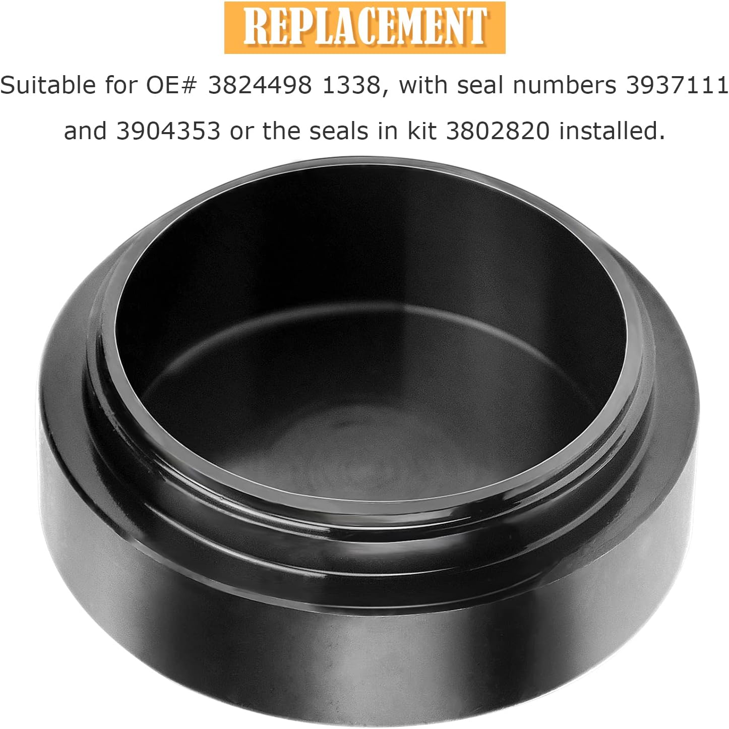Front Cover Crankshaft Seal Installer Installation Tools Campatible with 1989-Current Cummins 3.9L 5.9L 6.7L Replaces 3824498 1338