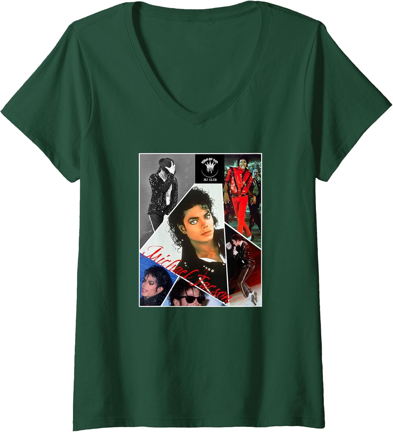 Women's MJ-021 V-Neck T-Shirt