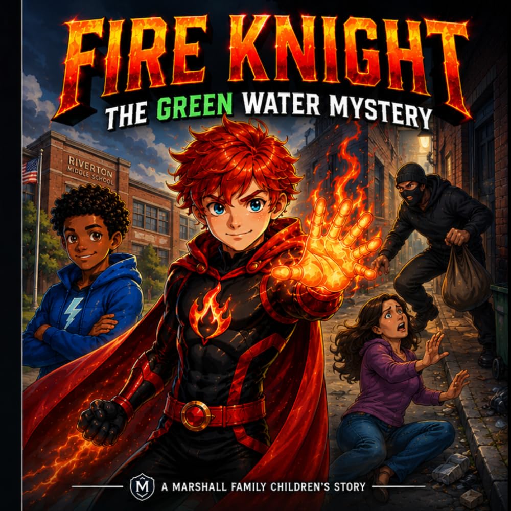 FIRE KNIGHT: THE GREEN WATER MYSTERY: 1 (Marshall Family Children's Stories)