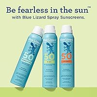 Vista 8 de Blue Lizard - Protector solar mineral para niños con óxido de zinc, SPF 50+, resistente al agua, protección UVA/UVB