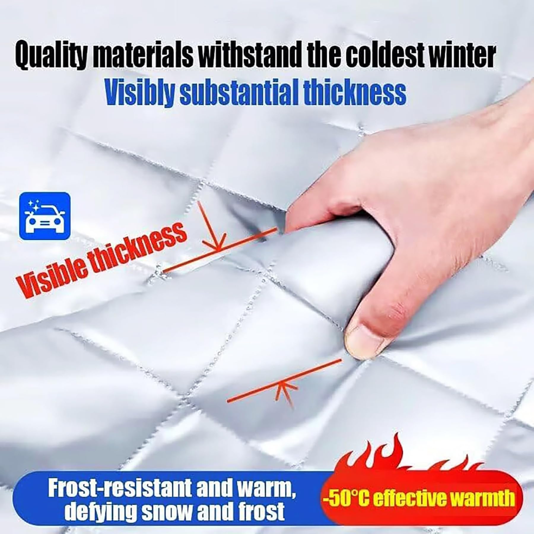 Funda para Coche Antigranizo para Mazda MX-5 NC,Impermeable Funda Completa para Coche con Cremallera,Transpirable Antipolvo A Prueba de Nieve Cubierta Completa