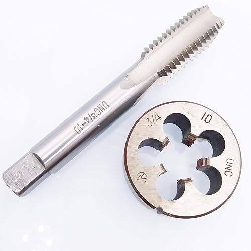 Miniatura 2 de HSS 34-10 UNC Grifo y 34-10 UNC Die mano derecha