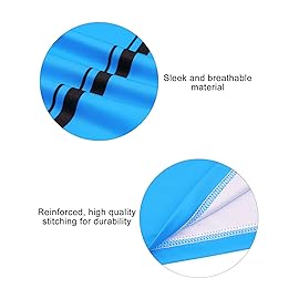 FitsT4 Sports Pro Soccer Referee Jersey Short Sleeve Ref Shirts Blue Small