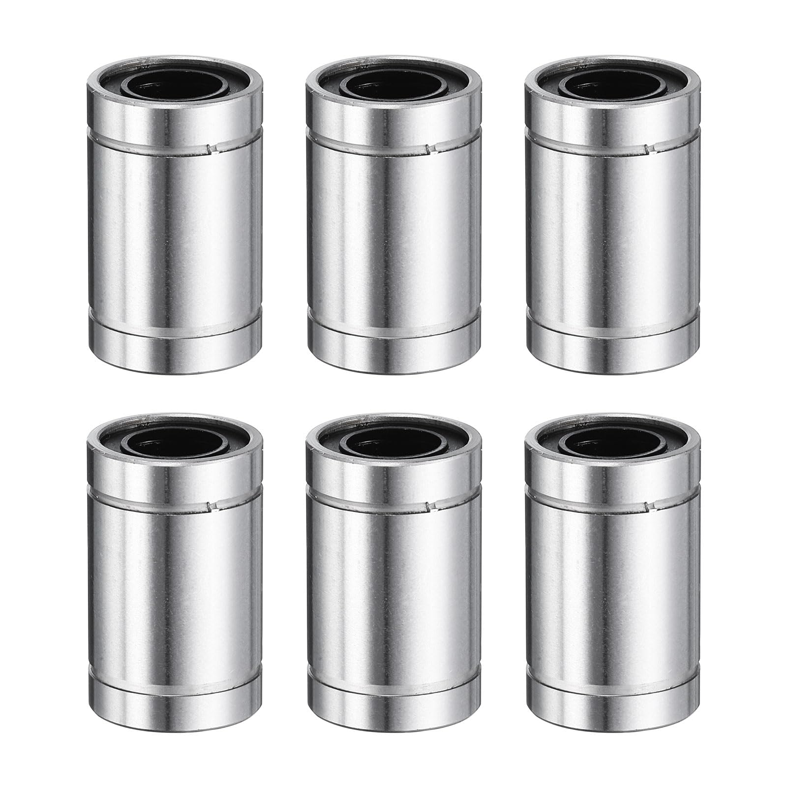 uxcell 6Pcs LM3UU Linear Bearing 3mm Bore 7mm OD 10mm Length Linear Ball Bearings Double Side Rubber Sealed Bearing Steel for CNC Machine 3D Printer Food Packaging Machine — Amazon image 29