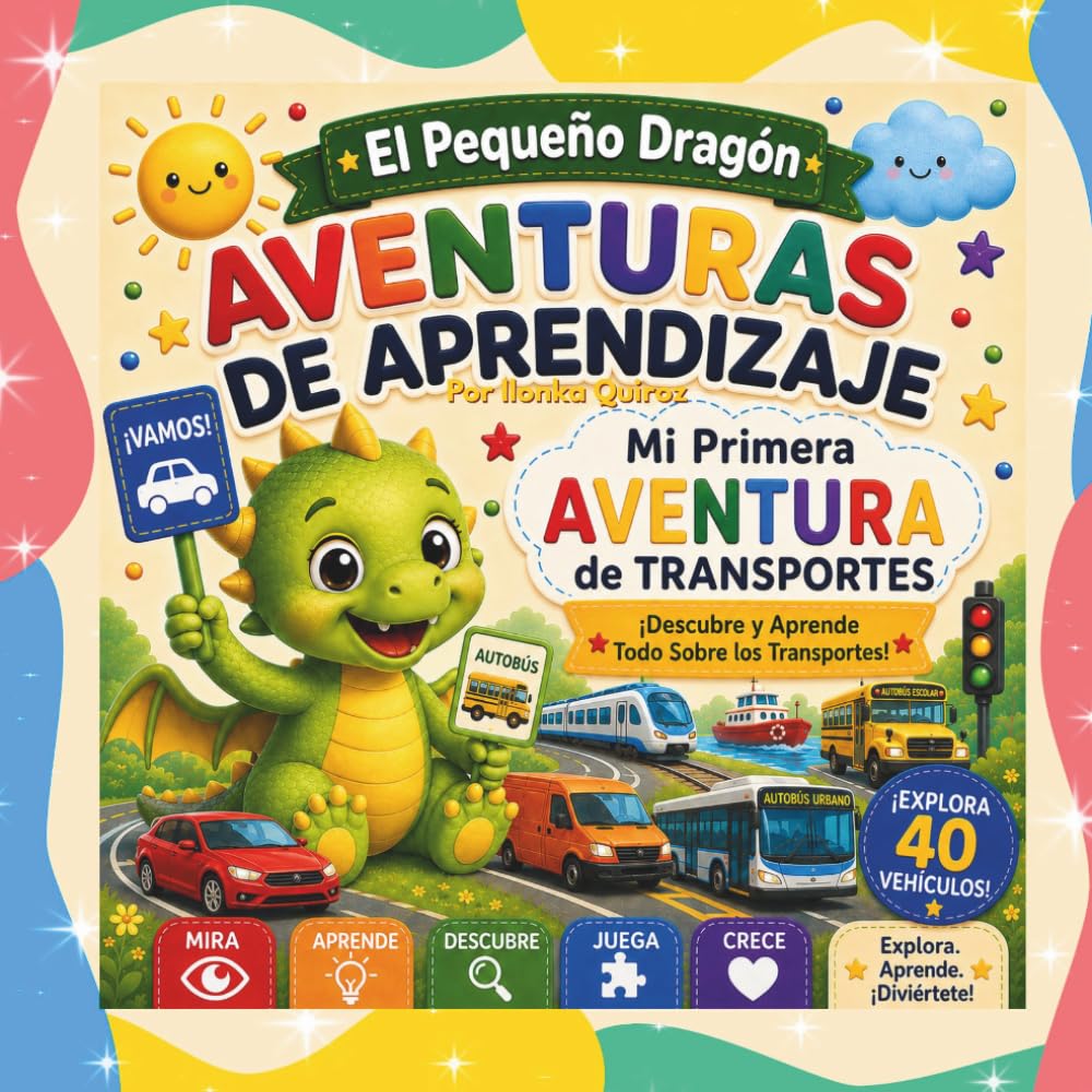 El Pequeño Dragón: Aventuras de Aprendizaje – Mi Primera Aventura de Transportes (Little Dragon Learning Adventures)