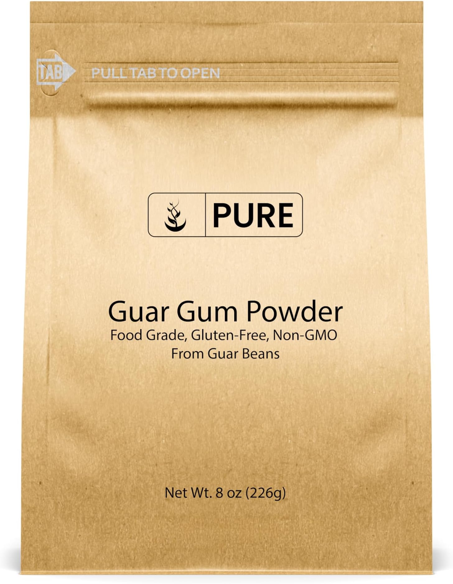 Pure Original Ingredients Guar Gum (8 oz) From Guar Beans, Food Grade, Gluten Free