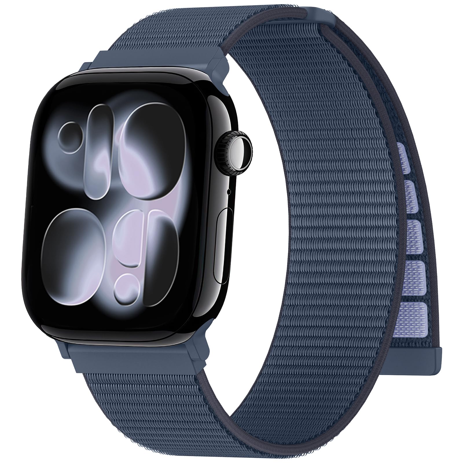 Jiamus Nylon Armband kompatibel mit Apple Watch Armband 44mm 40mm 42mm 49mm 45mm 46mm 41mm 38mm Damen Herren, Sport Loop Band für iWatch Ultra SE 3 2 1 Series 11 10 9 8 7 6 5 4 3 2 1