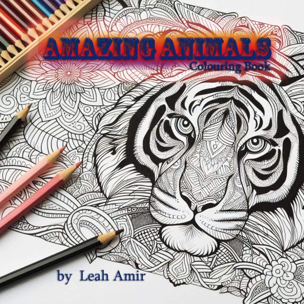 Amazing Animals: Colouring Book