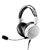 ATH-GL3WH Closed-Back Gaming Headset, White