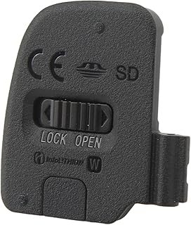Battery Door Cover Lid Cap for Sony A6000 ILCE 6000, Waterproof, Durable - ABS and Metal Material