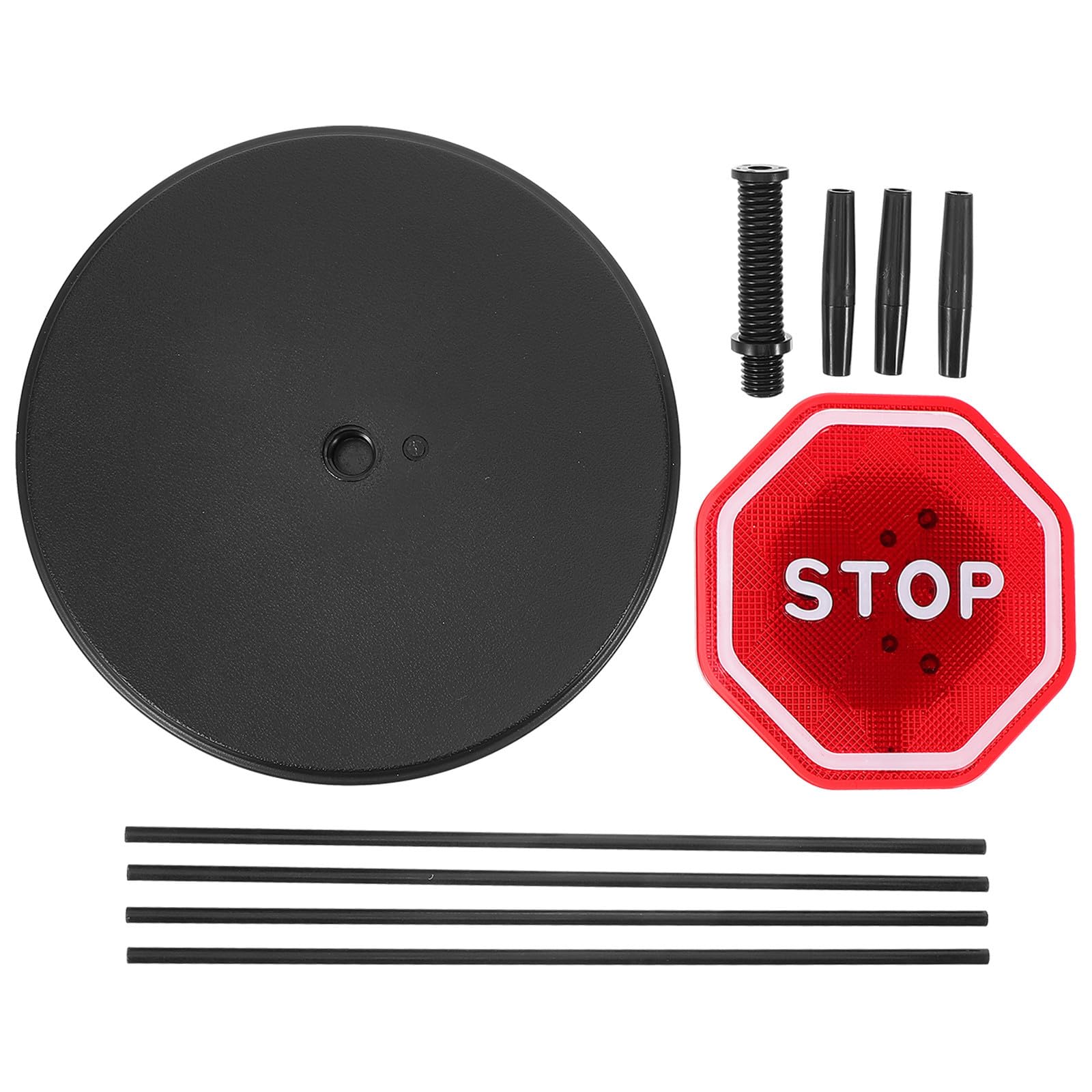 Cartello Parcheggio LED Luminoso per Garage e Auto, Segnale | Abs e Materiale Vetrificato, Posizionamento , 2 Batterie a Bottone Incluse