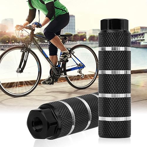 Vista 7 de Clavijas para bicicleta, 3/8 pulgadas - 26 dientes de aleación de aluminio clavijas de bicicleta antideslizantes pedales de pie BMX clavijas de ejes