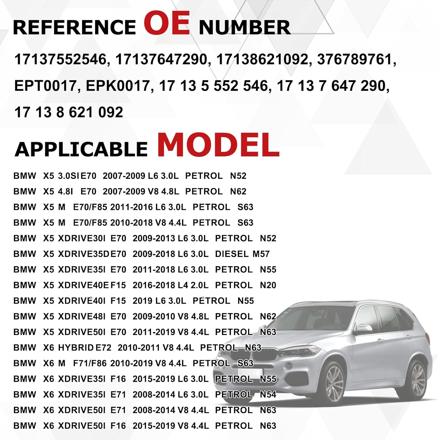 Aluminum Engine Coolant Reservoir Radiator Expansion Tank with (Sensor & Cap) for 07-19 BMW X5 08-19 BMW X6 2.0L 3.0L 4.4L 4.8L Replaces# 603-361 17137552546 17138621092 17137647290 17138630170