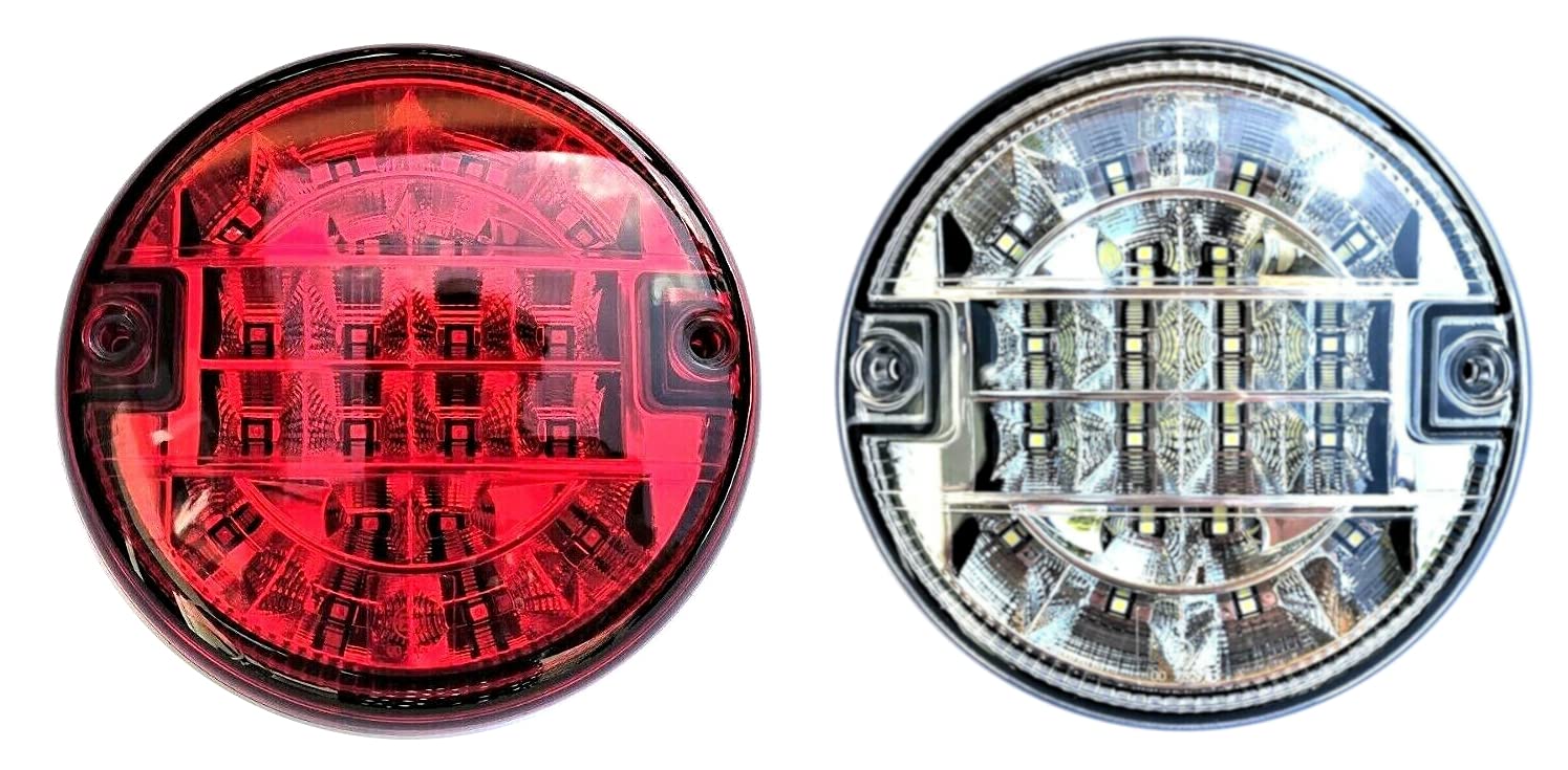 Faro de marcha atrás LED antiniebla para remolque de camiones y coches