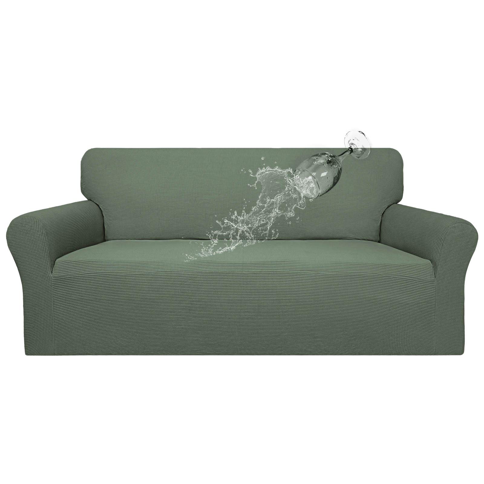 Easy-Going 100% Waterproof Couch Cover, 3 Cushion Couch Slipcover for Sofa