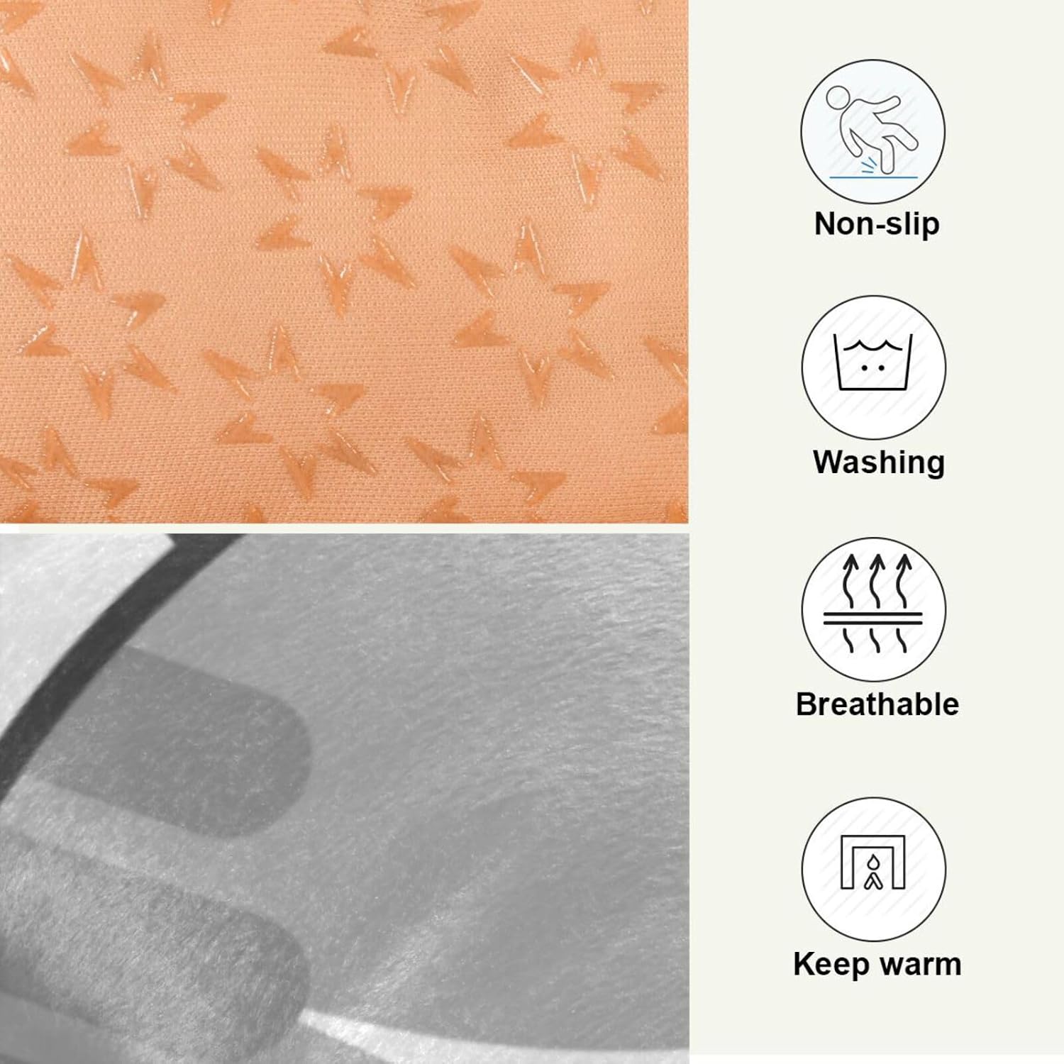 review Cute Cat Crate Pet Bed, Portable Washable Dog Cat Mat, Soft Comfortable Pet Mattress with Non-Slip Bottom for Dogs Cats Sleeping, 24 x 18 Inch
