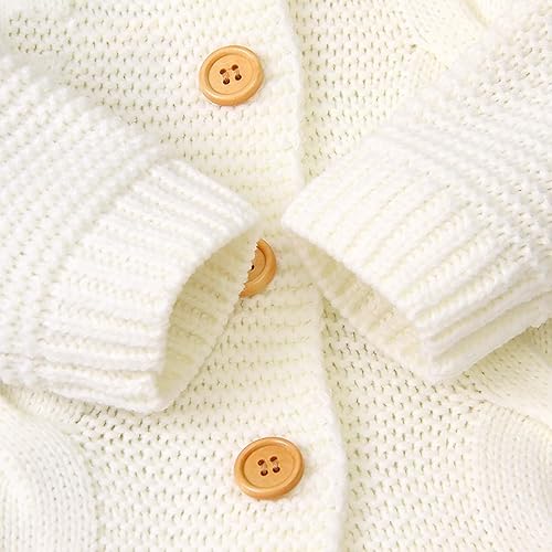 Miniatura 3 de Suéter de punto cálido para recién nacido, niñas y niños, para invierno