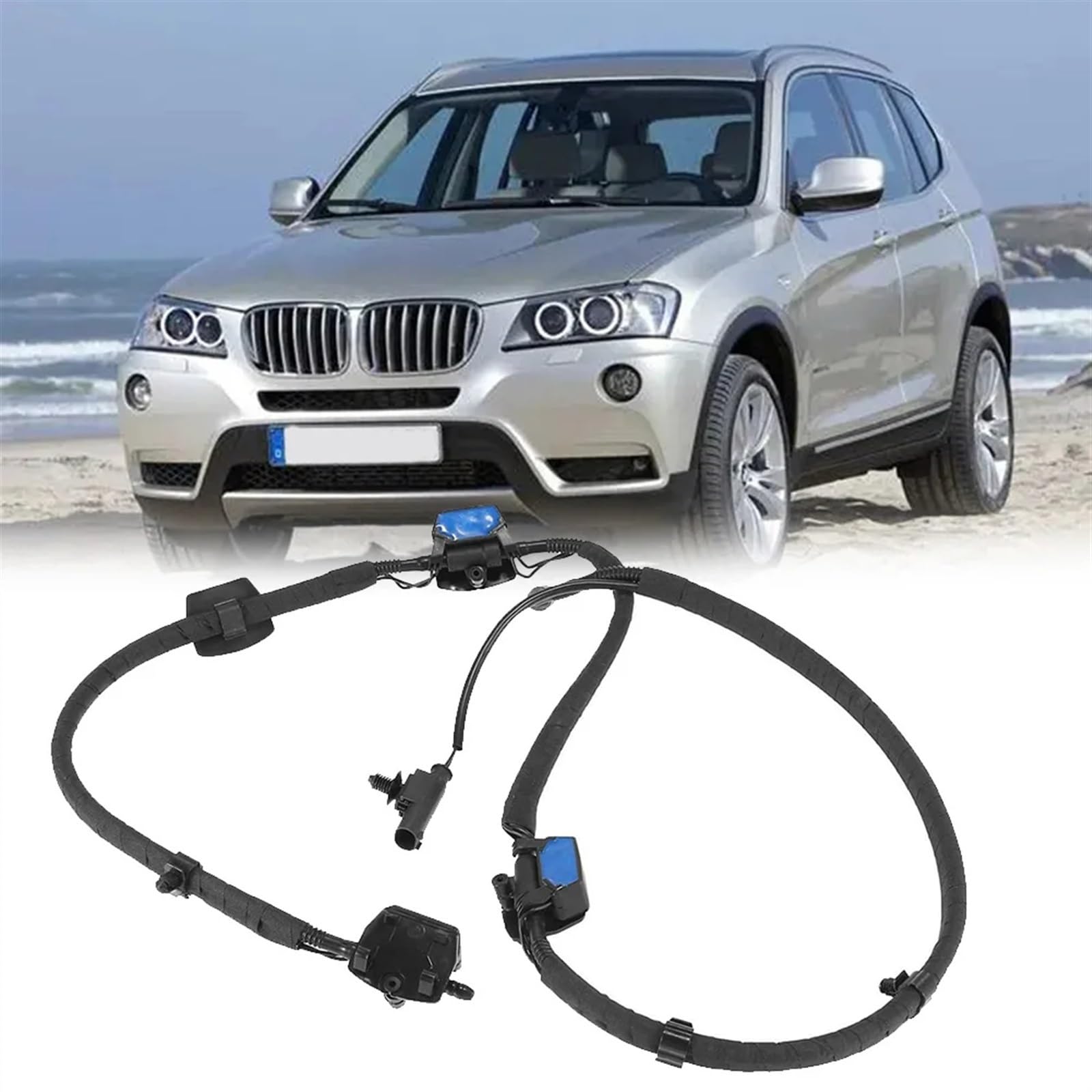QTSAVXDD Buse D'essuie-Glace Compatible Avec BMW Pour X3 E83 Série 1